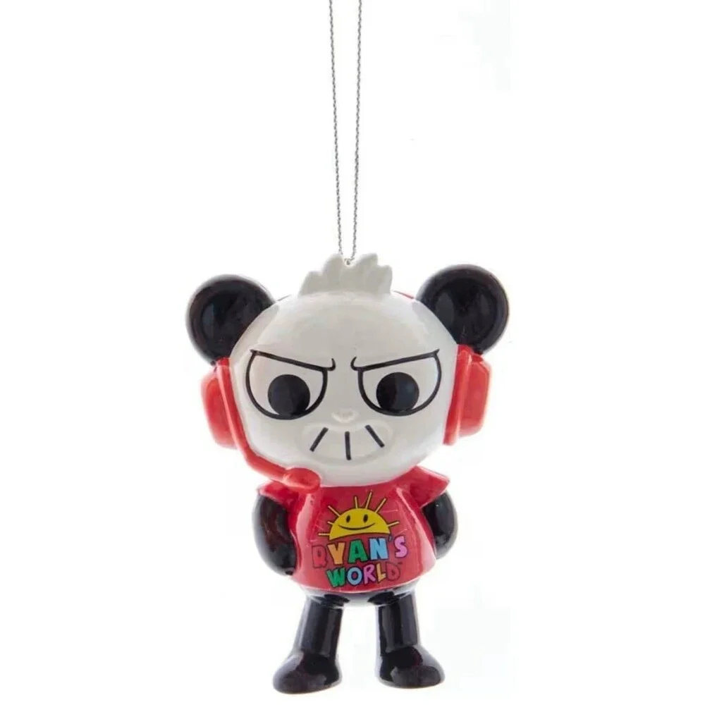 Kurt S. Adler Ryan’s World Panda Christmas ornament Brand New